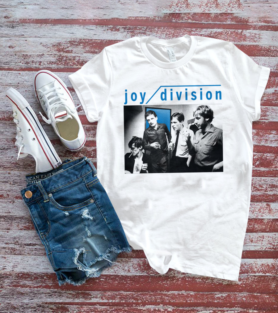 Joy Division Band Vintage Group Photo T-Shirt