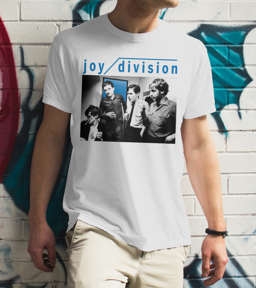Joy Division Band Vintage Group Photo T-Shirt