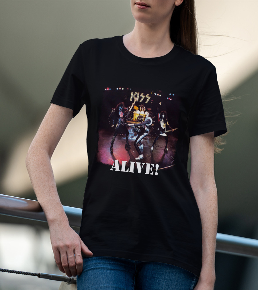 Kiss Alive! Concert Performance Scene T-Shirt