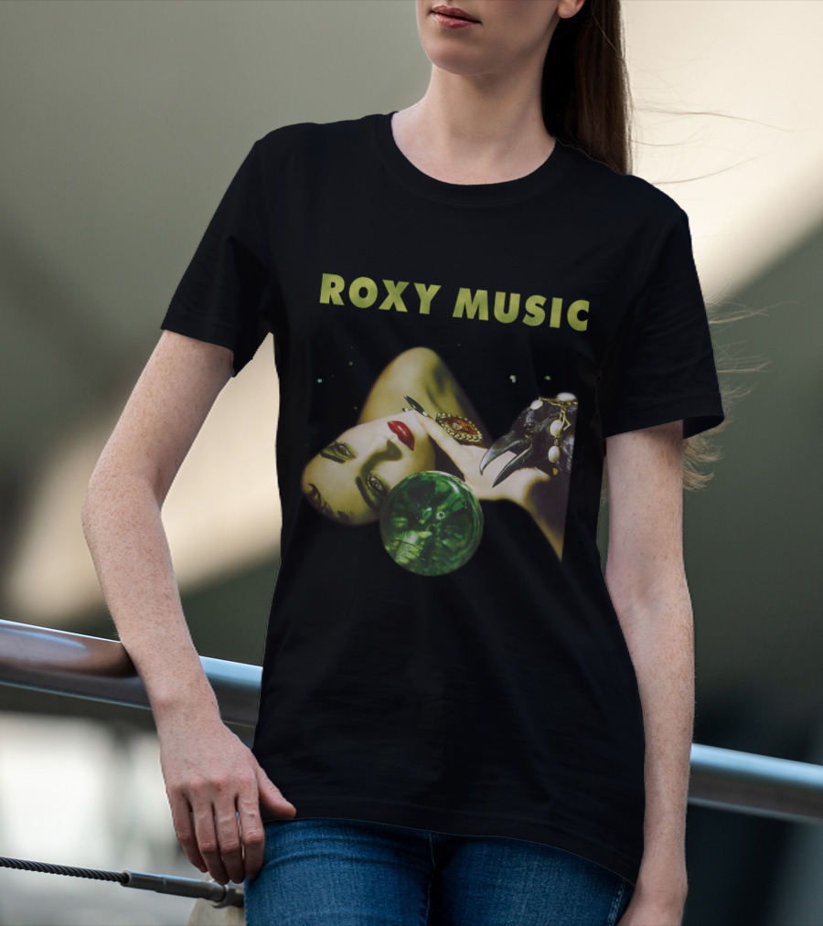 Roxy Music Vintage Album Cover Art T-Shirt