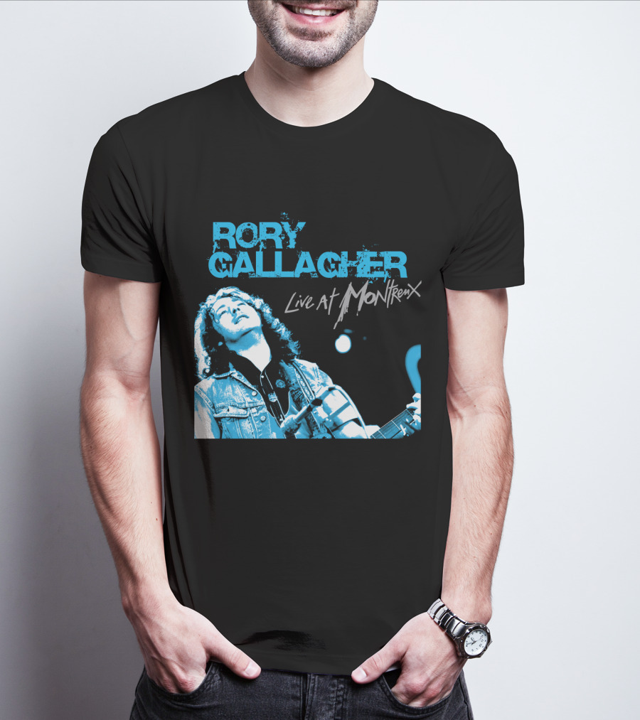 Rory Gallagher Live At Montreux T-Shirt