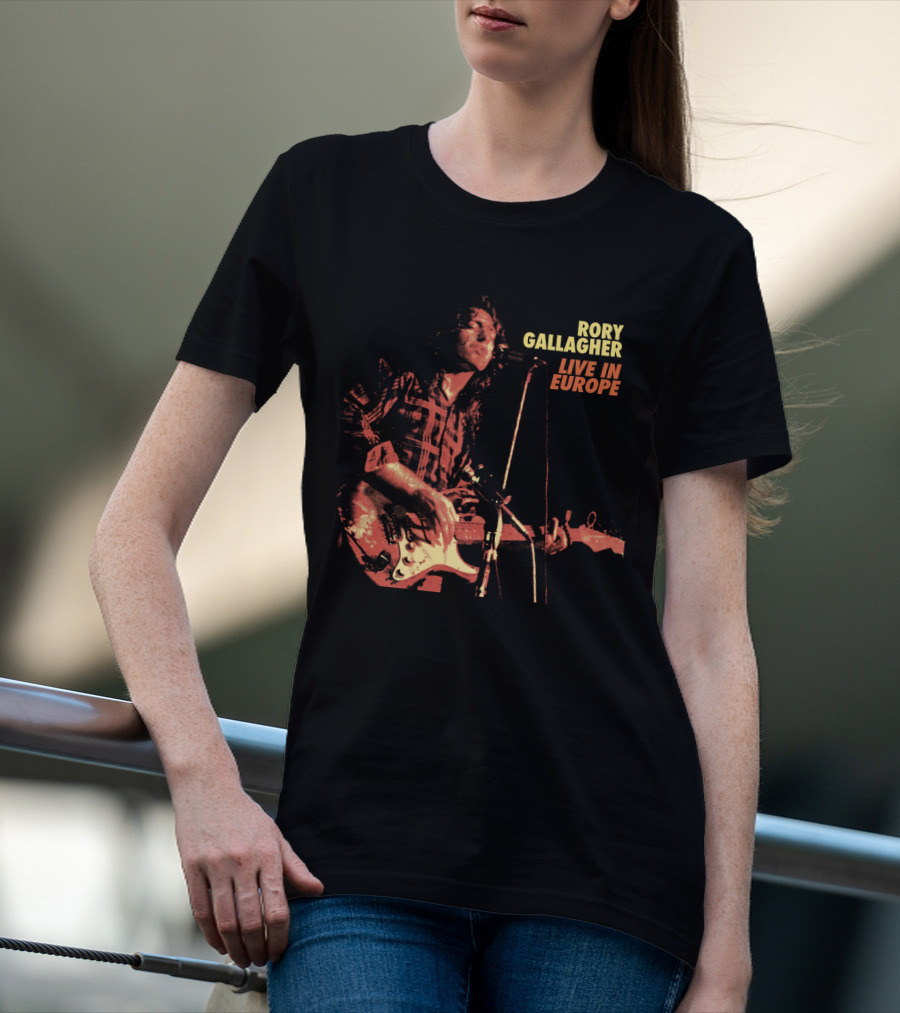 Rory Gallagher Live In Europe T-Shirt