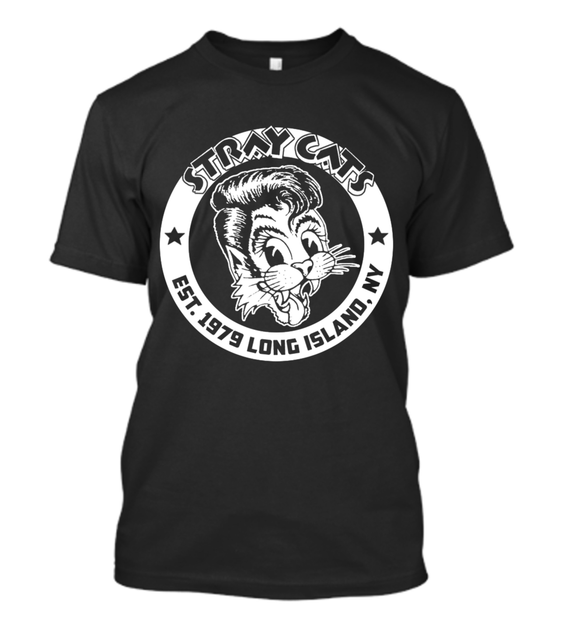 Stray Cats Est. 1979 Long Island Ny Retro T-Shirt