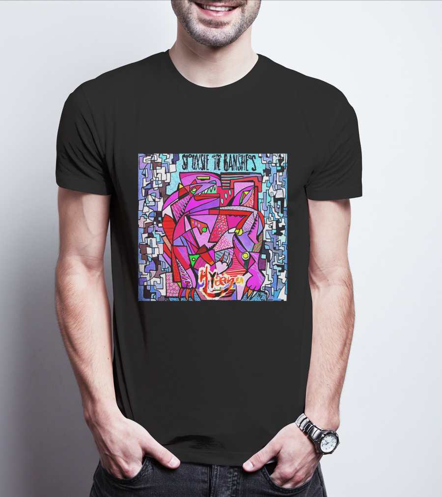 Siouxsie And The Banshees Hyaena Abstract Art T-Shirt