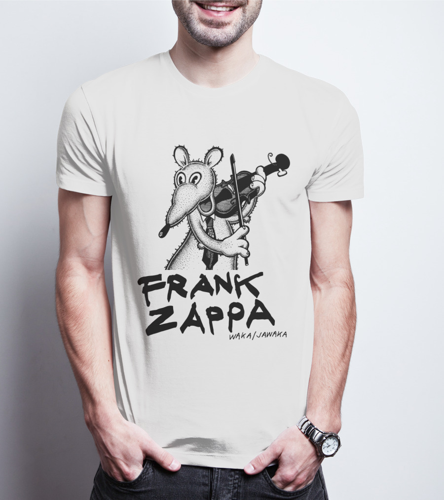 Frank Zappa Waka/Jawaka Violin Mouse T-Shirt