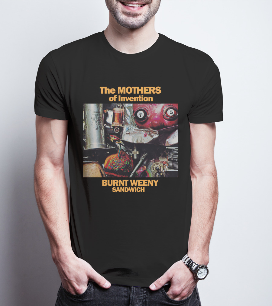 The Mothers Of Invention Burnt Weeny Sandwich Vintage Album Cover T-Shirt