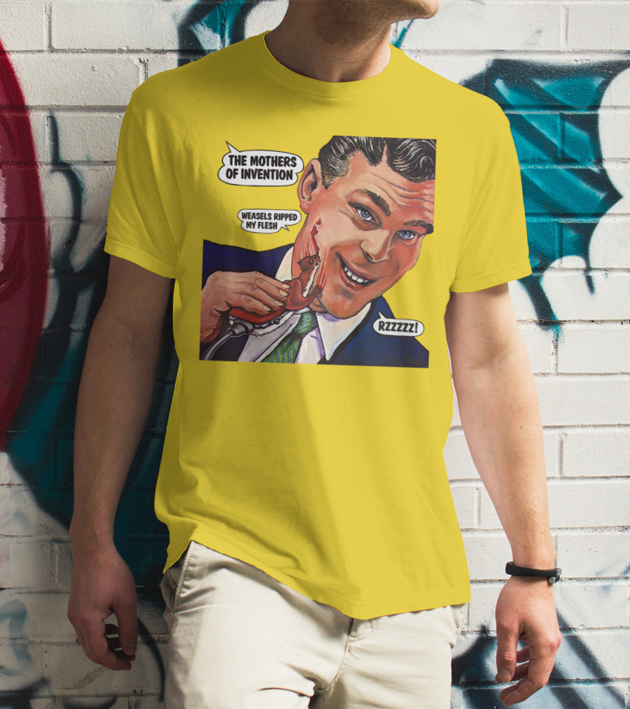 The Mothers Of Invention Weasels Ripped My Flesh Rzzzzz! Tmoi T-Shirt