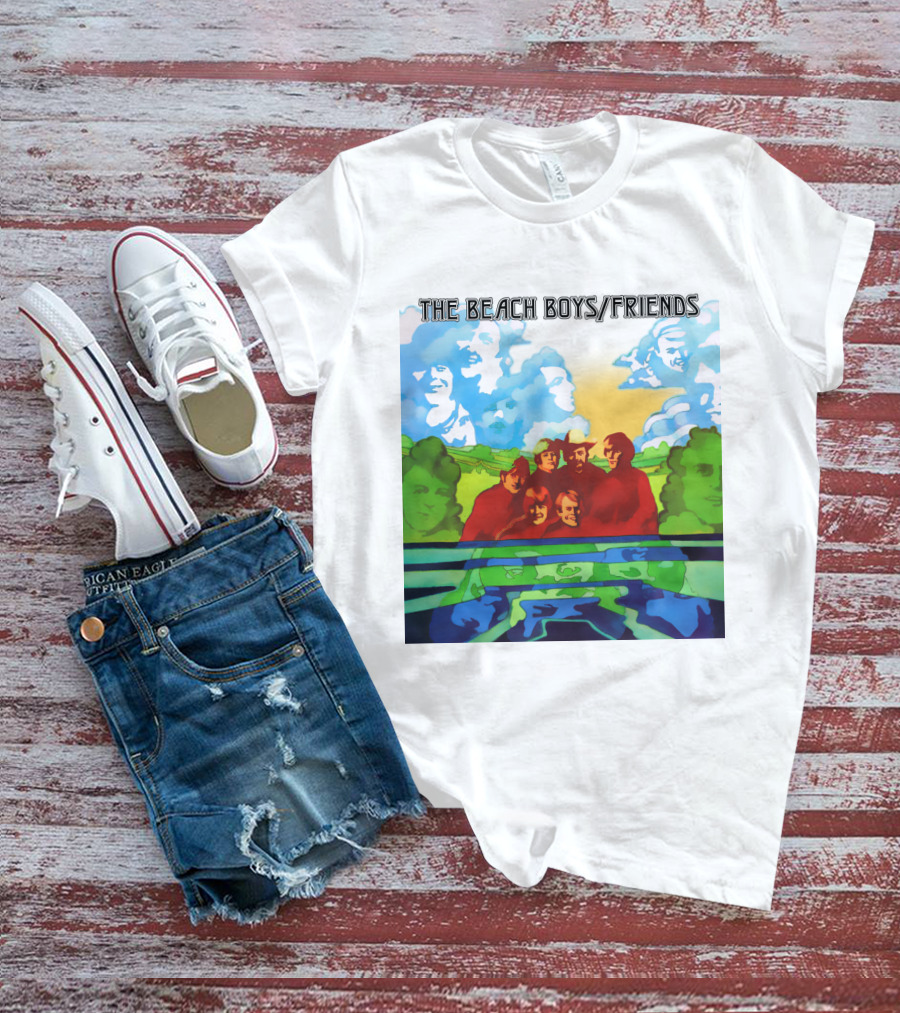 The Beach Boys Friends Album Cover Art T-Shirt