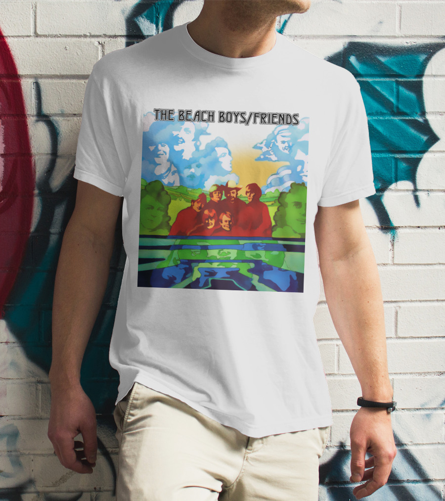The Beach Boys Friends Album Cover Art T-Shirt