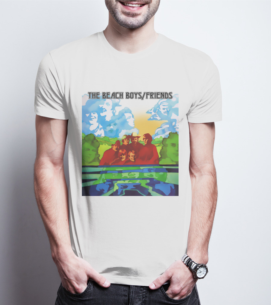 The Beach Boys Friends Album Cover Art T-Shirt