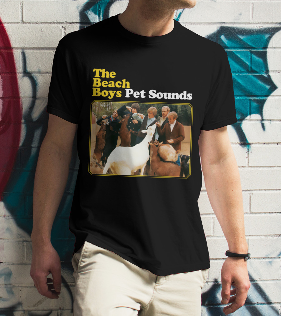 The Beach Boys Pet Sounds Album Cover Goat Farm Scene T-Shirt