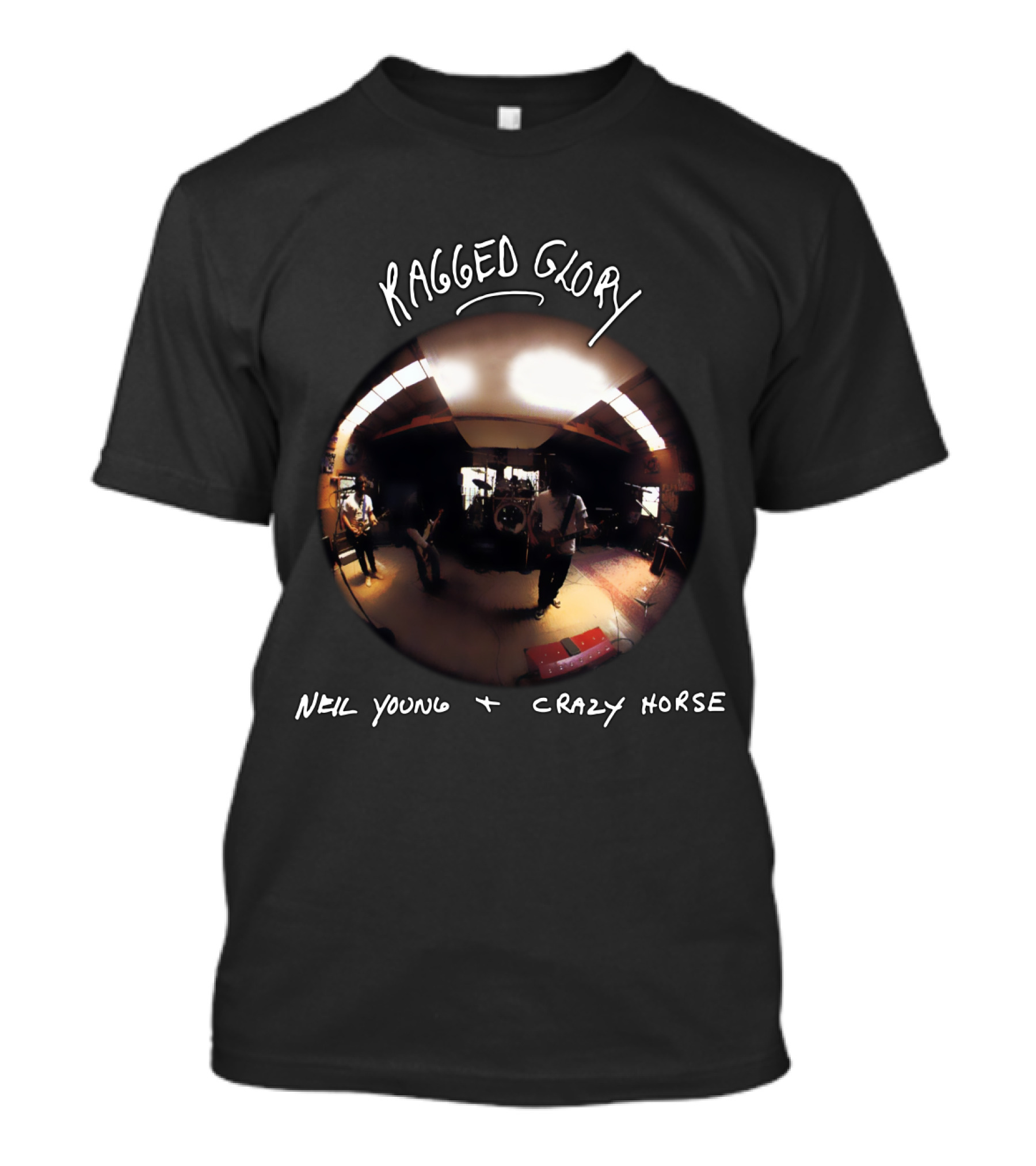 Ragged Glory Neil Young And Crazy Horse Album Cover T-Shirt