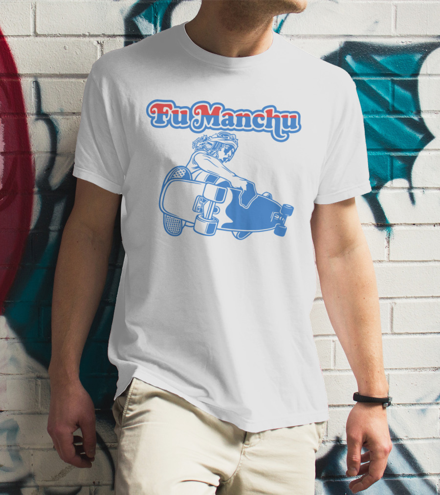 Fu Manchu Skateboarding T-Shirt
