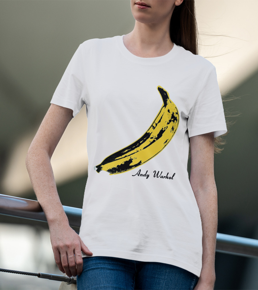 Andy Warhol Banana Art Tvu T-Shirt