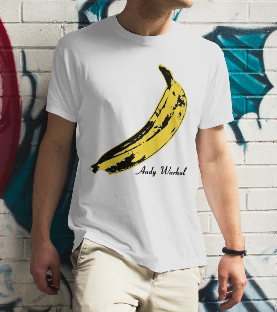 Andy Warhol Banana Art Tvu T-Shirt