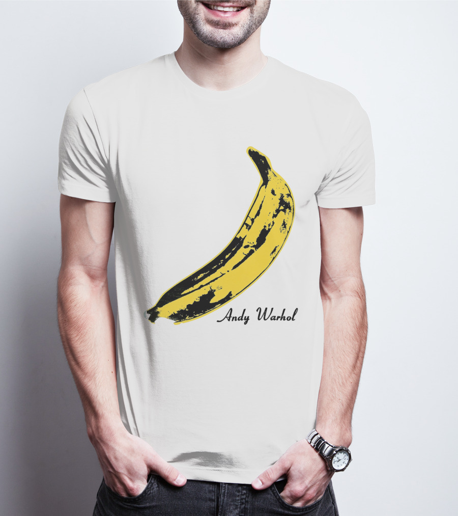 Andy Warhol Banana Art Tvu T-Shirt