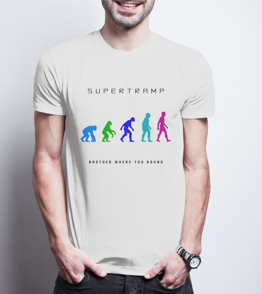 Supertramp Brother Where You Bound Evolution Sequence T-Shirt