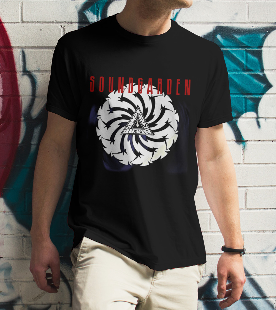 Soundgarden Badmotorfinger Spiral T-Shirt
