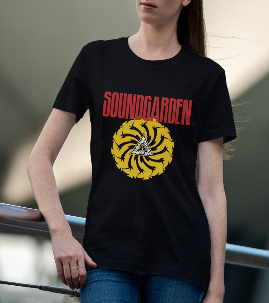 Soundgarden Yellow Spiral T-Shirt