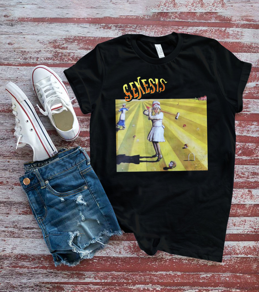 Genesis Croquet Vintage Art T-Shirt