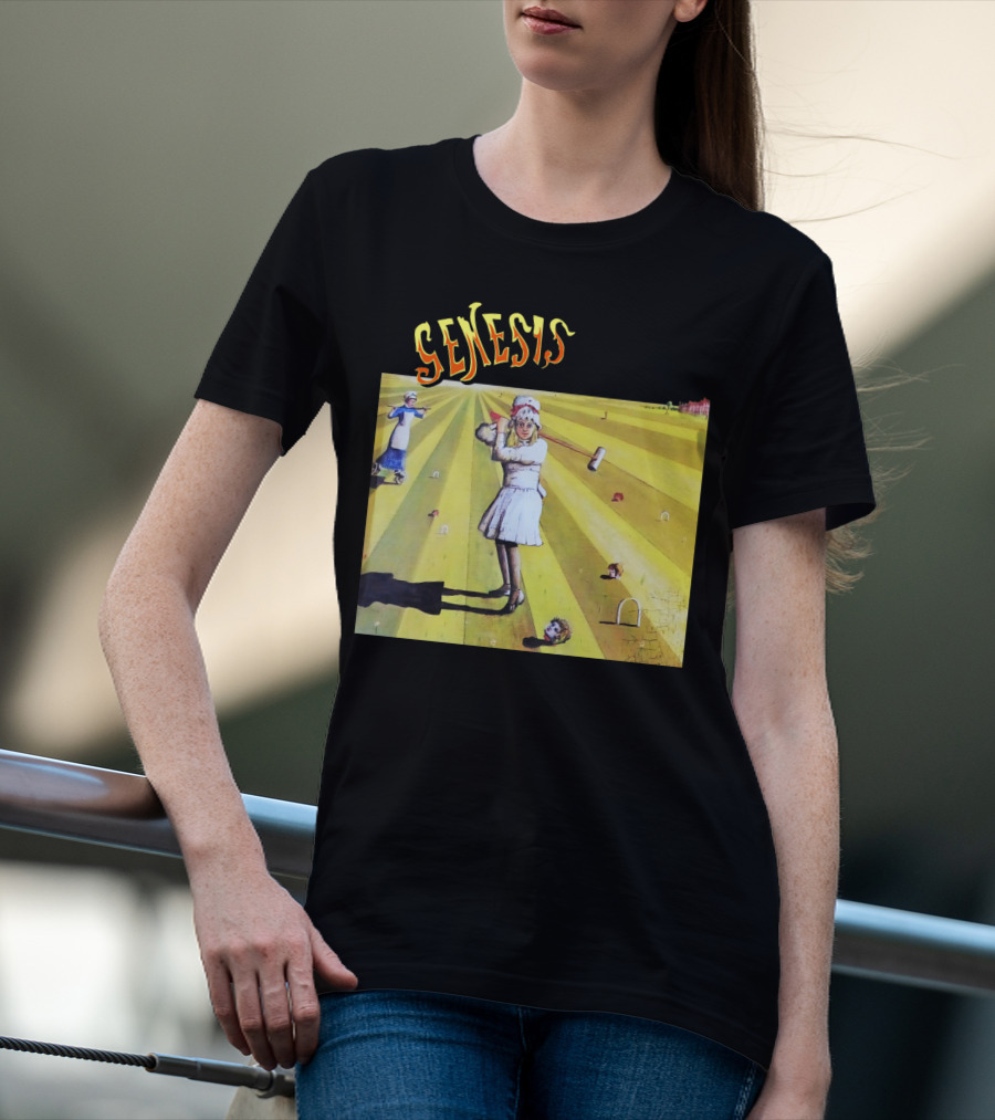 Genesis Croquet Vintage Art T-Shirt