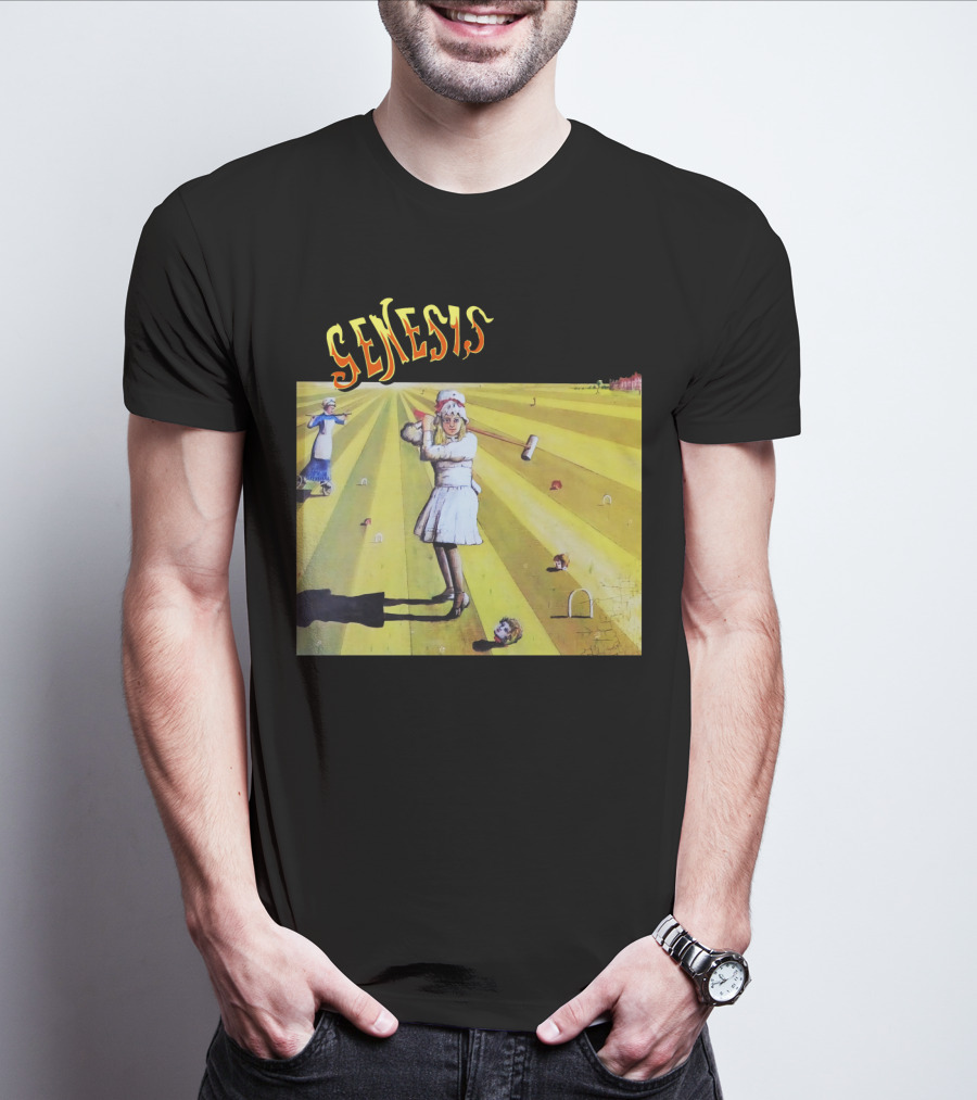Genesis Croquet Vintage Art T-Shirt