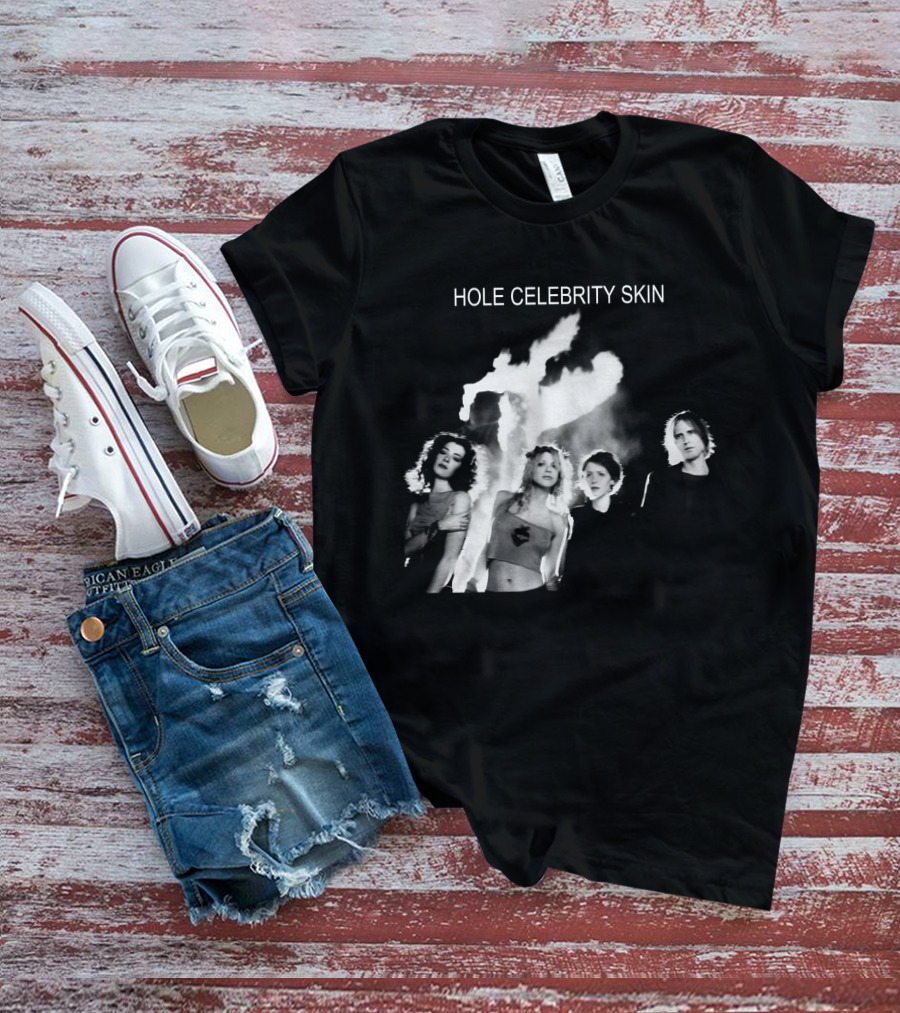 Hole Celebrity Skin T-Shirt