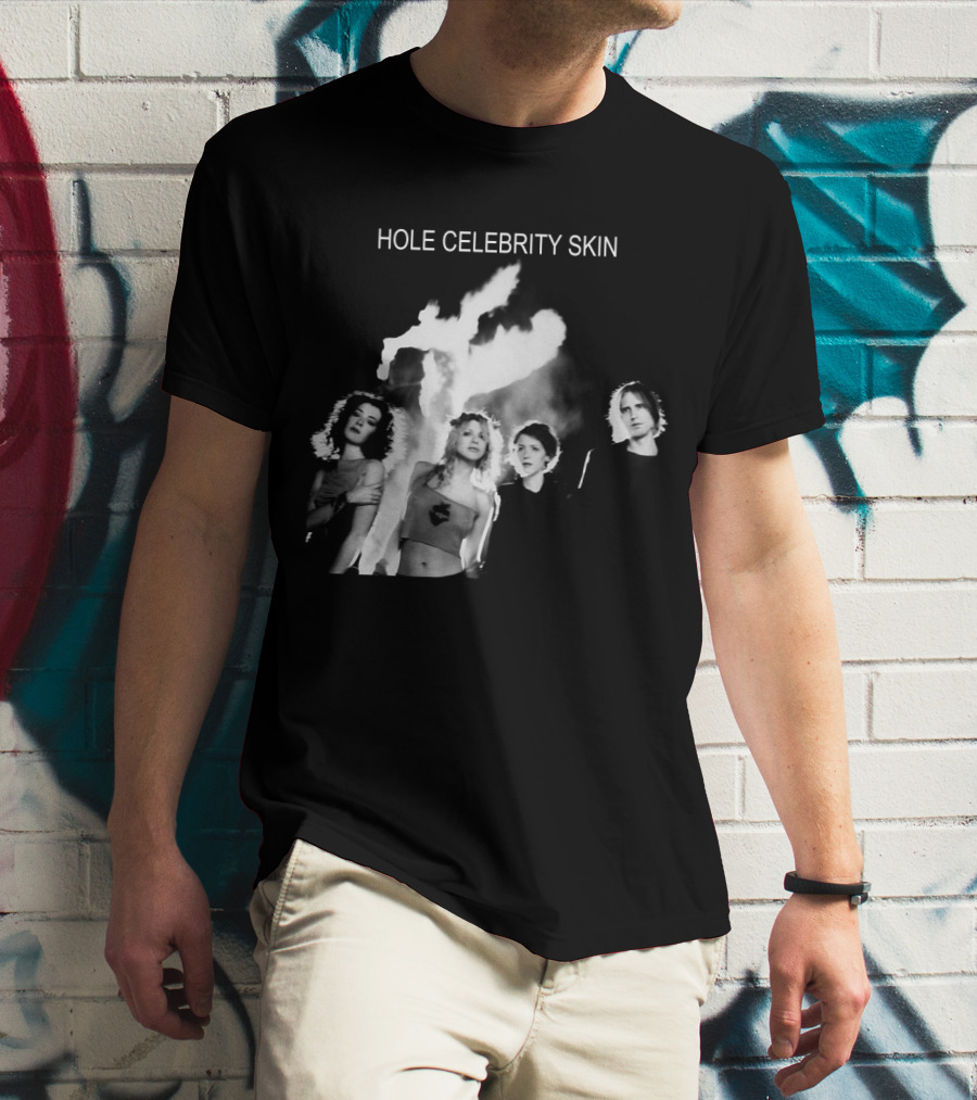 Hole Celebrity Skin T-Shirt