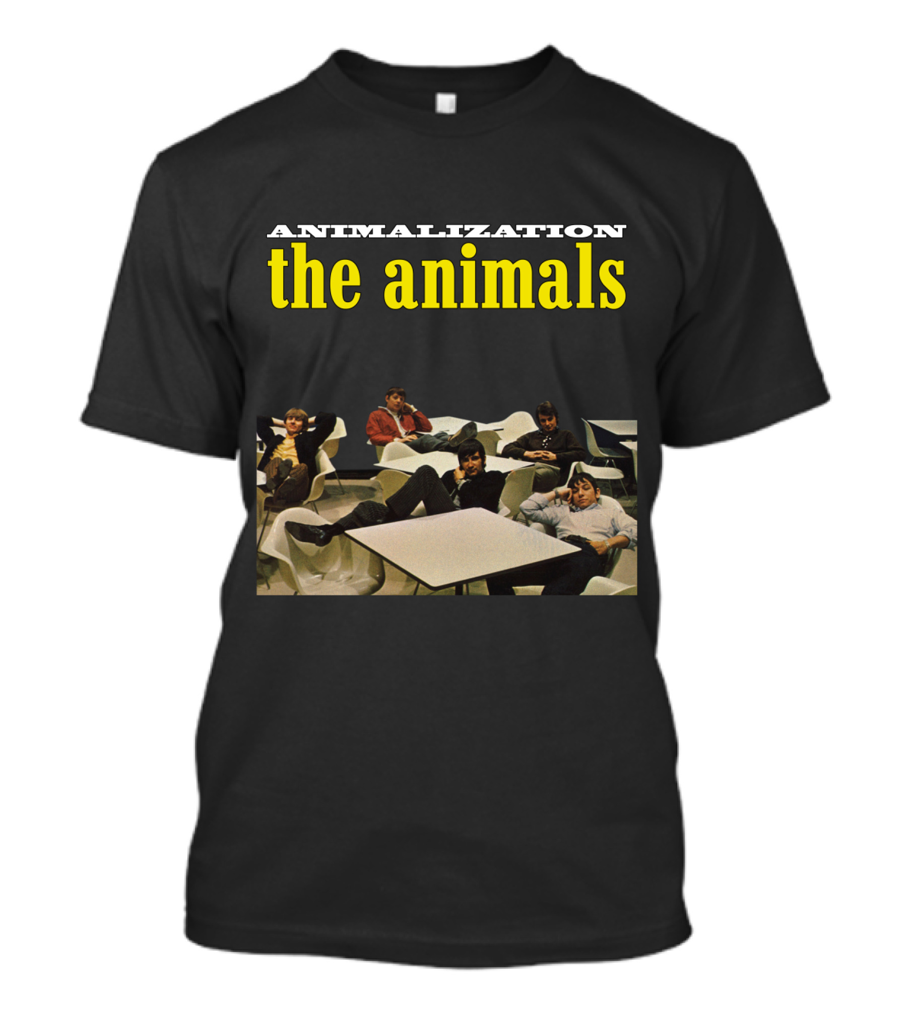 The Animals Animalization Album Cover Lounge Scene T-Shirt
