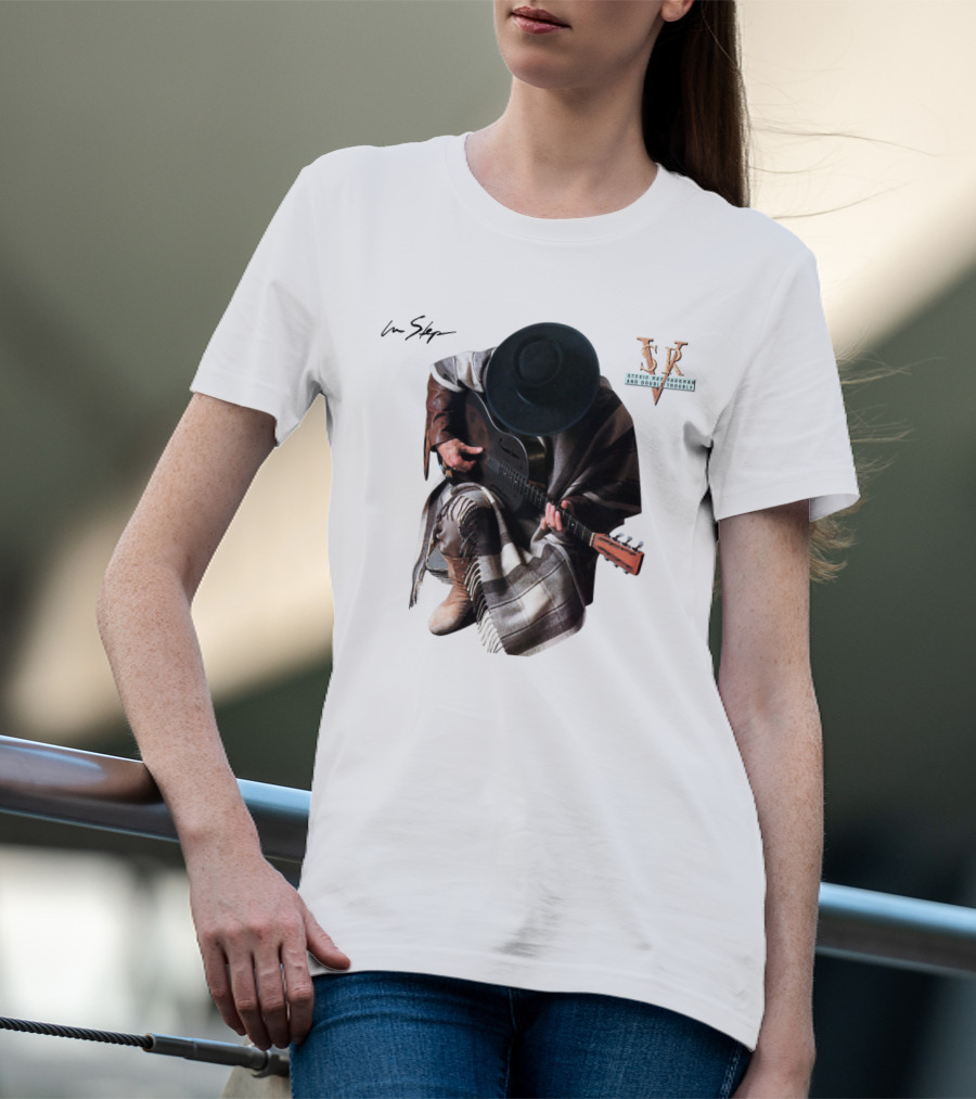 In Step Srv Stevie Ray Vaughan And Double Trouble T-Shirt