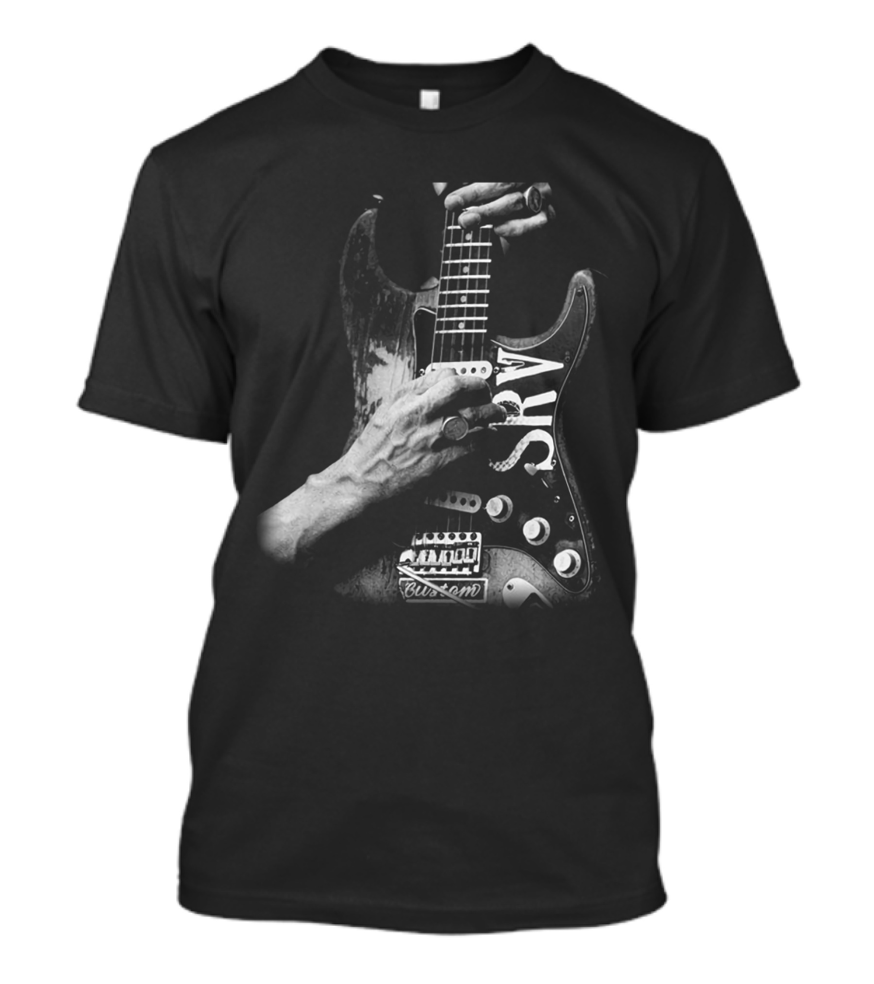 Srv Custom Guitar Iconic Hand Pose T-Shirt