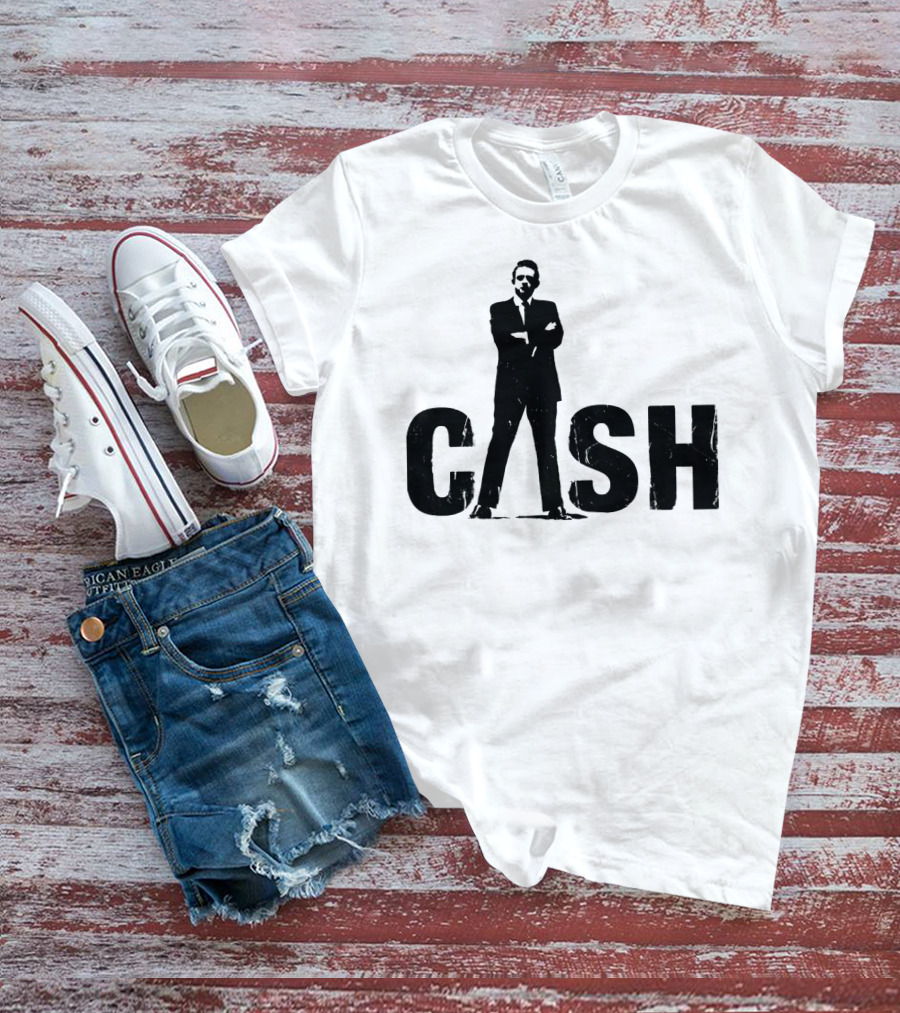 Cash Silhouette Icon Standing Tall T-Shirt