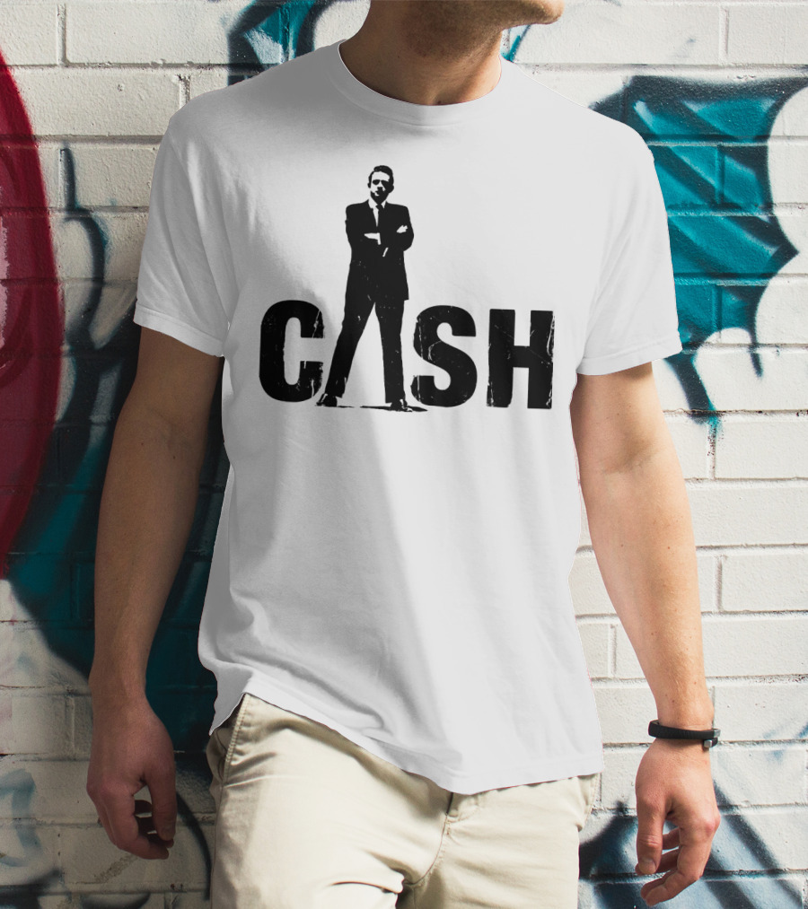 Cash Silhouette Icon Standing Tall T-Shirt