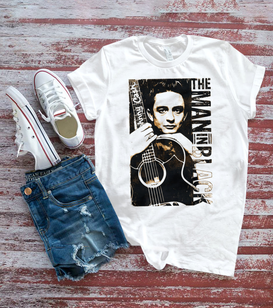 Johnny Cash The Man In Black T-Shirt