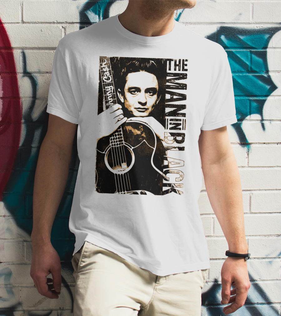 Johnny Cash The Man In Black T-Shirt