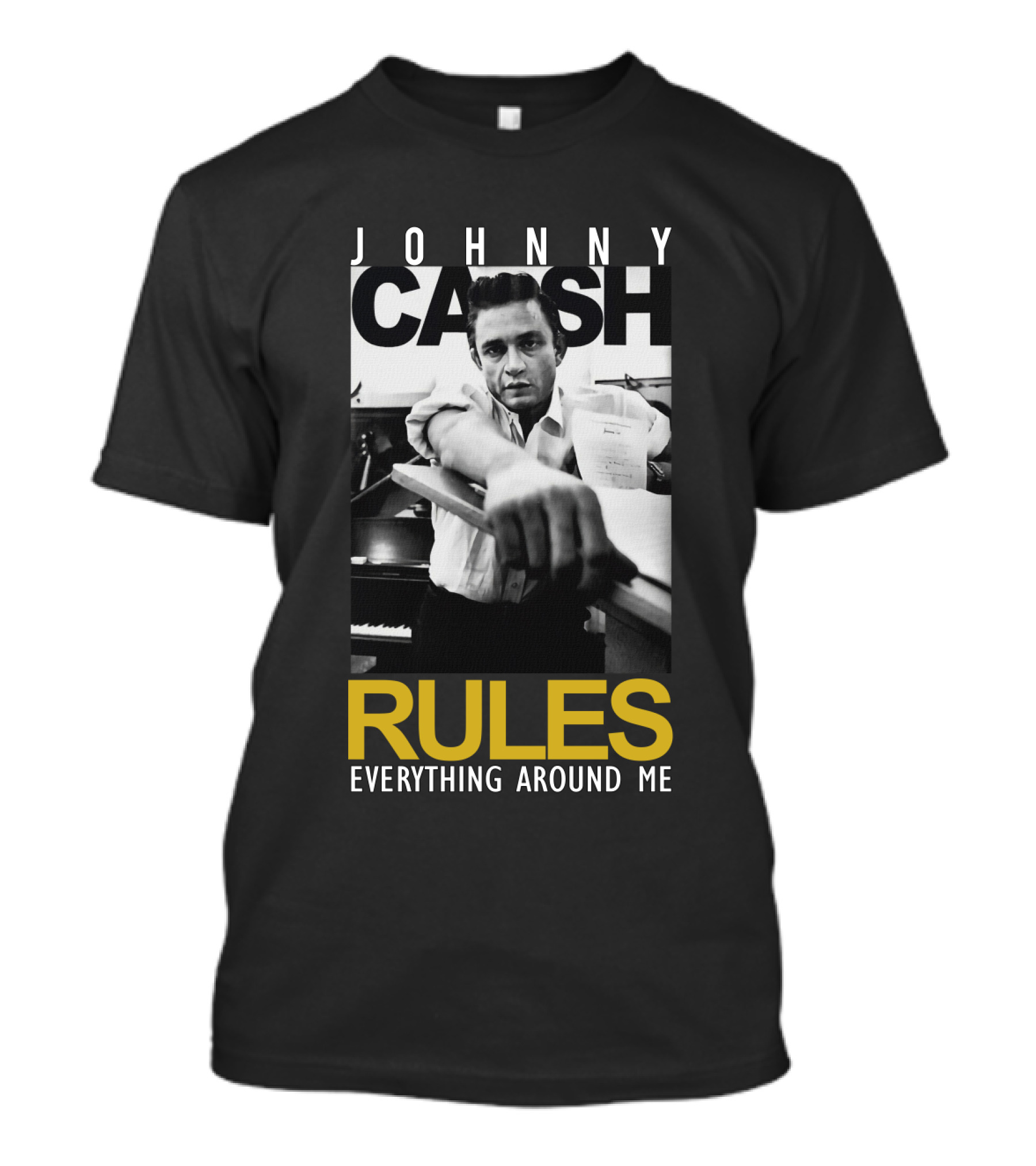 Johnny Cash Rules Everything Around Me T-Shirt