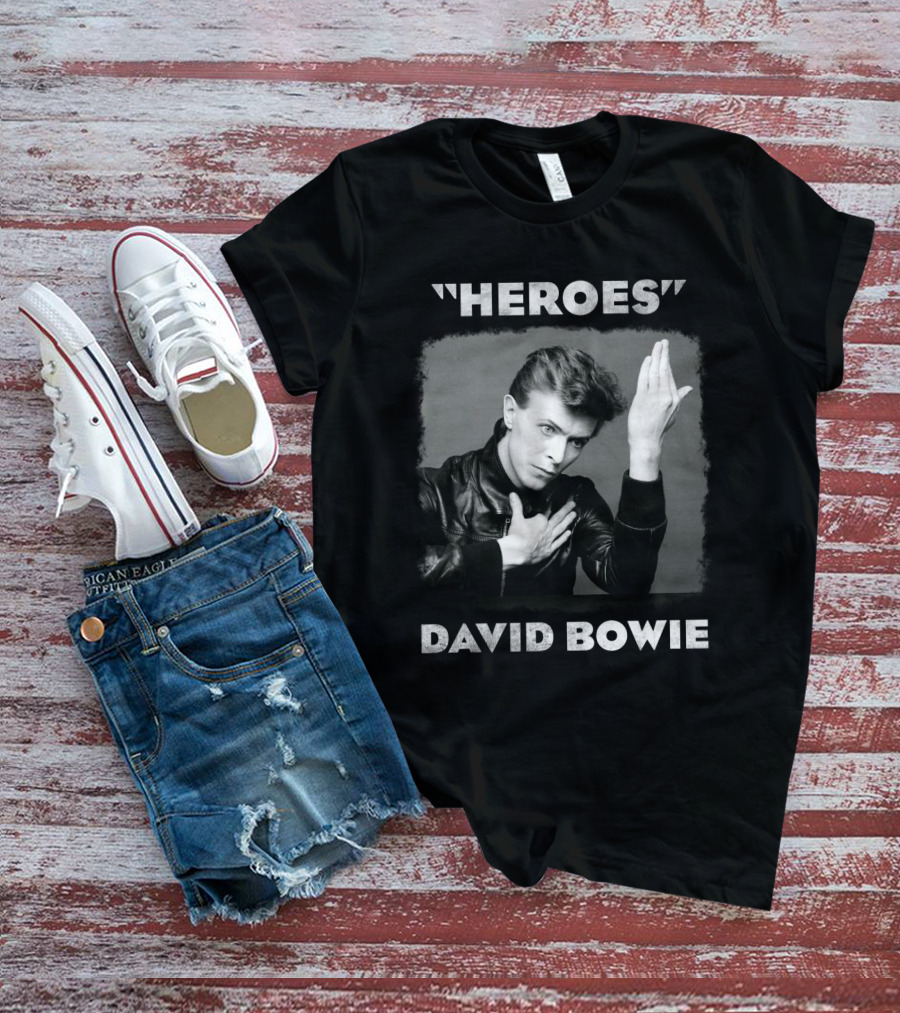 Heroes David Bowie Album Cover T-Shirt