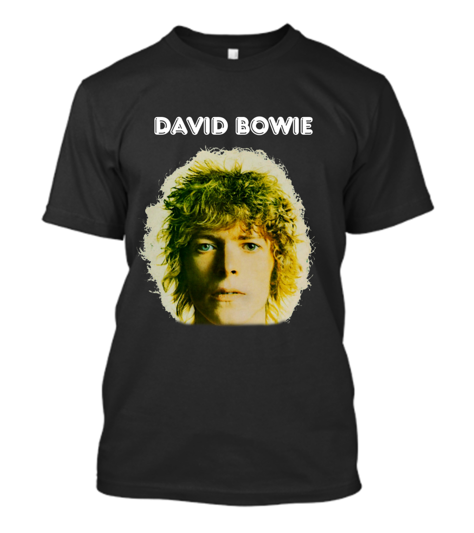 David Bowie Vintage Portrait Iconic Album Cover T-Shirt