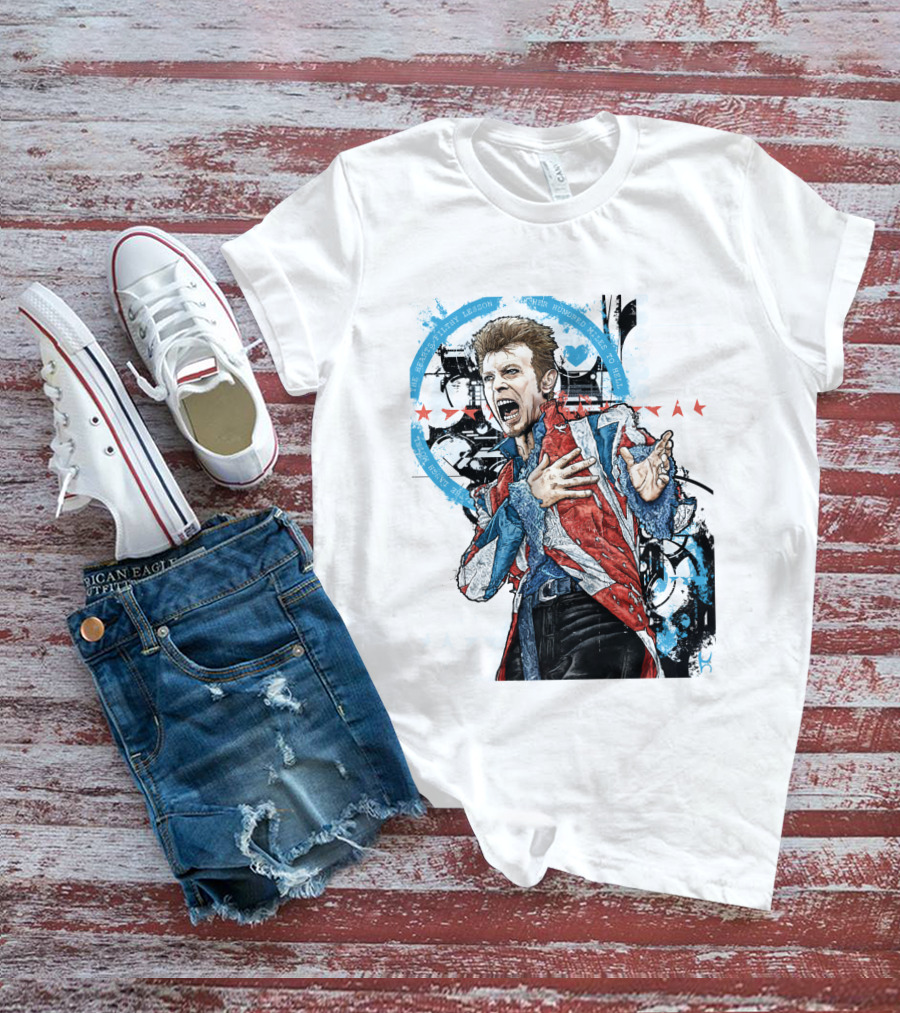 Db Blue Red Union Jacket Stars Iconic Expression T-Shirt