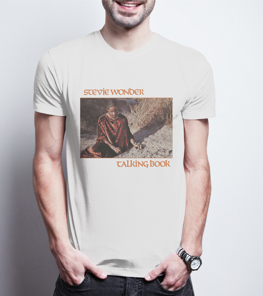 Stevie Wonder Talking Book Album Cover T-Shirt