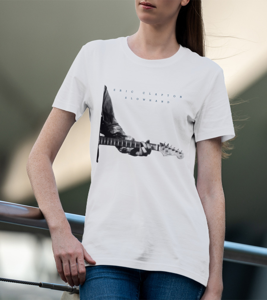 Eric Clapton Slowhand Album Cover Guitarist T-Shirt