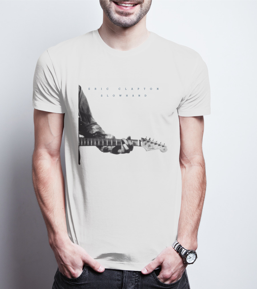 Eric Clapton Slowhand Album Cover Guitarist T-Shirt