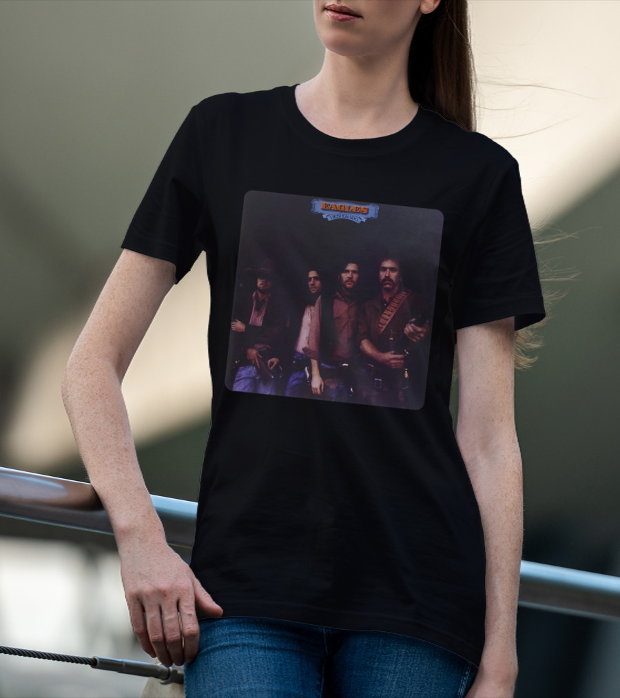 Eagles Desperado Album Cover Retro Band Photo T-Shirt
