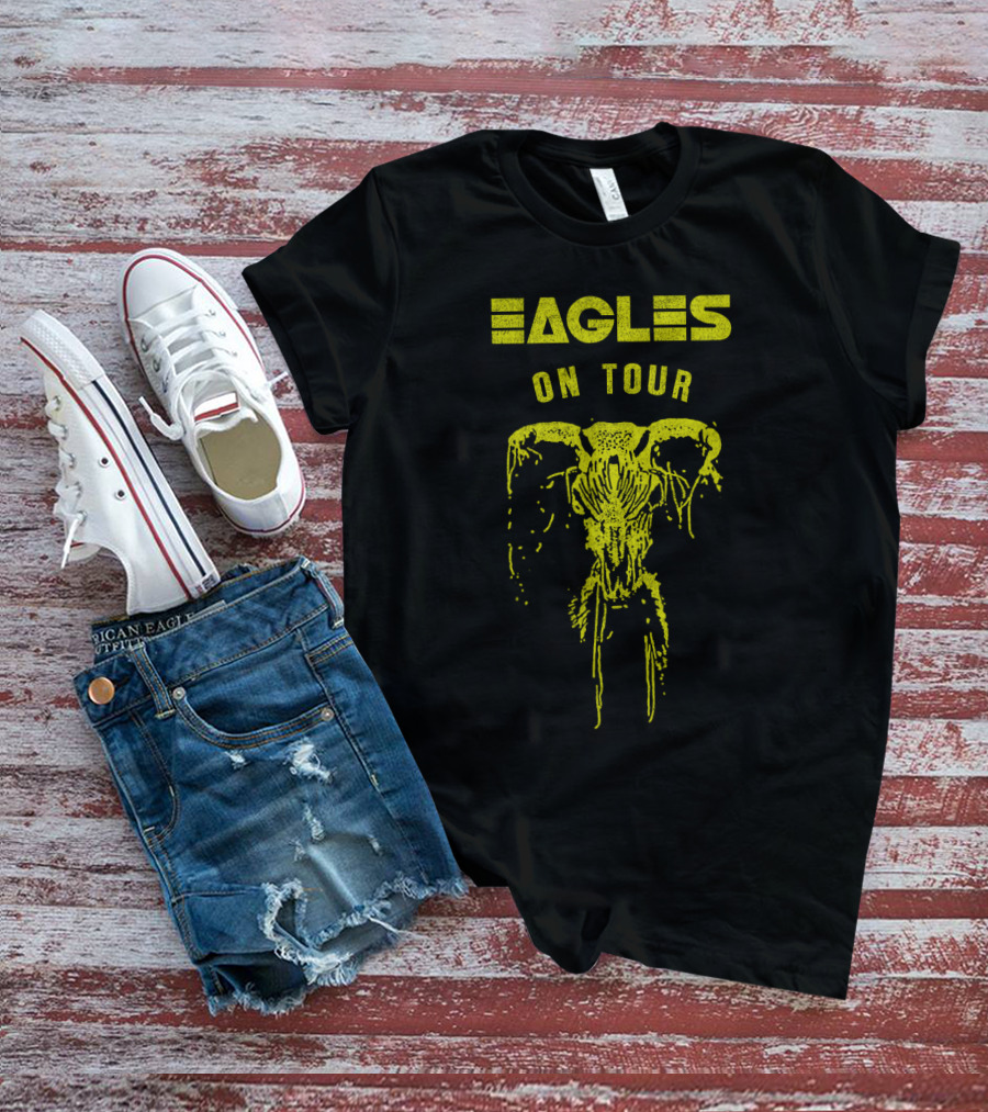 Eagles On Tour Vintage Skull T-Shirt