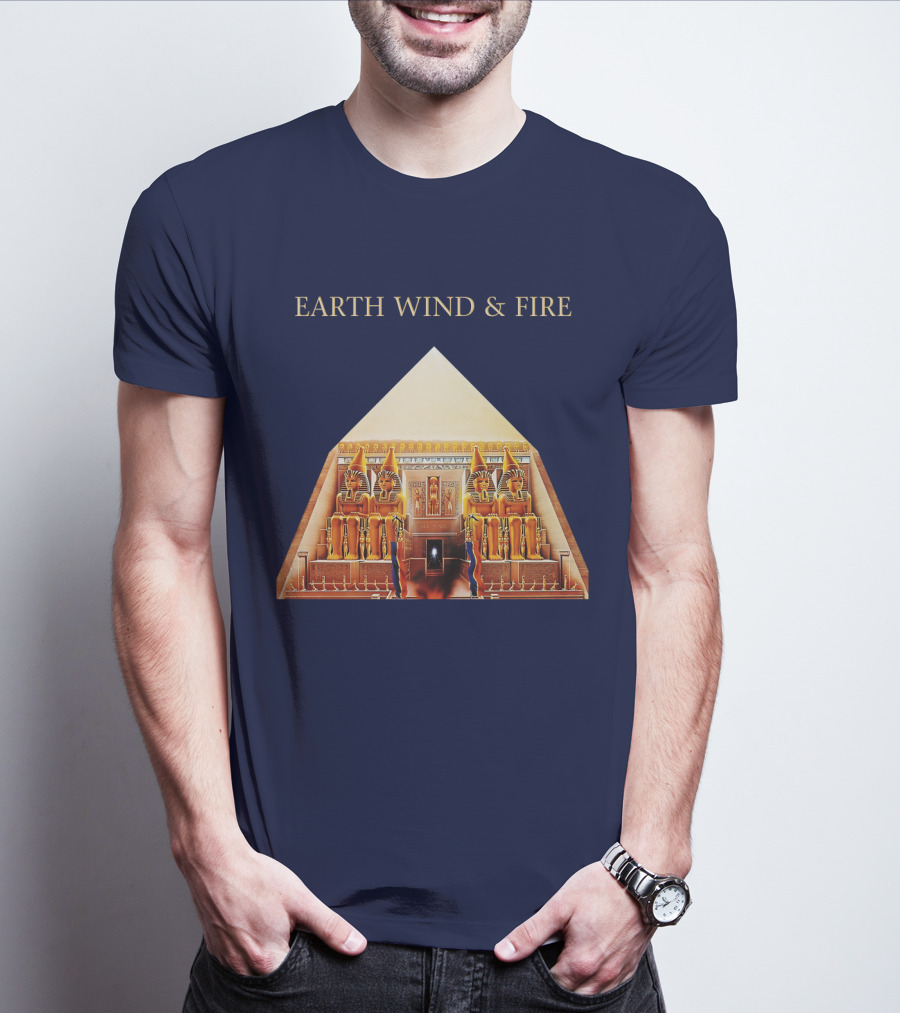 Earth Wind & Fire Pyramid Egyptian Theme T-Shirt