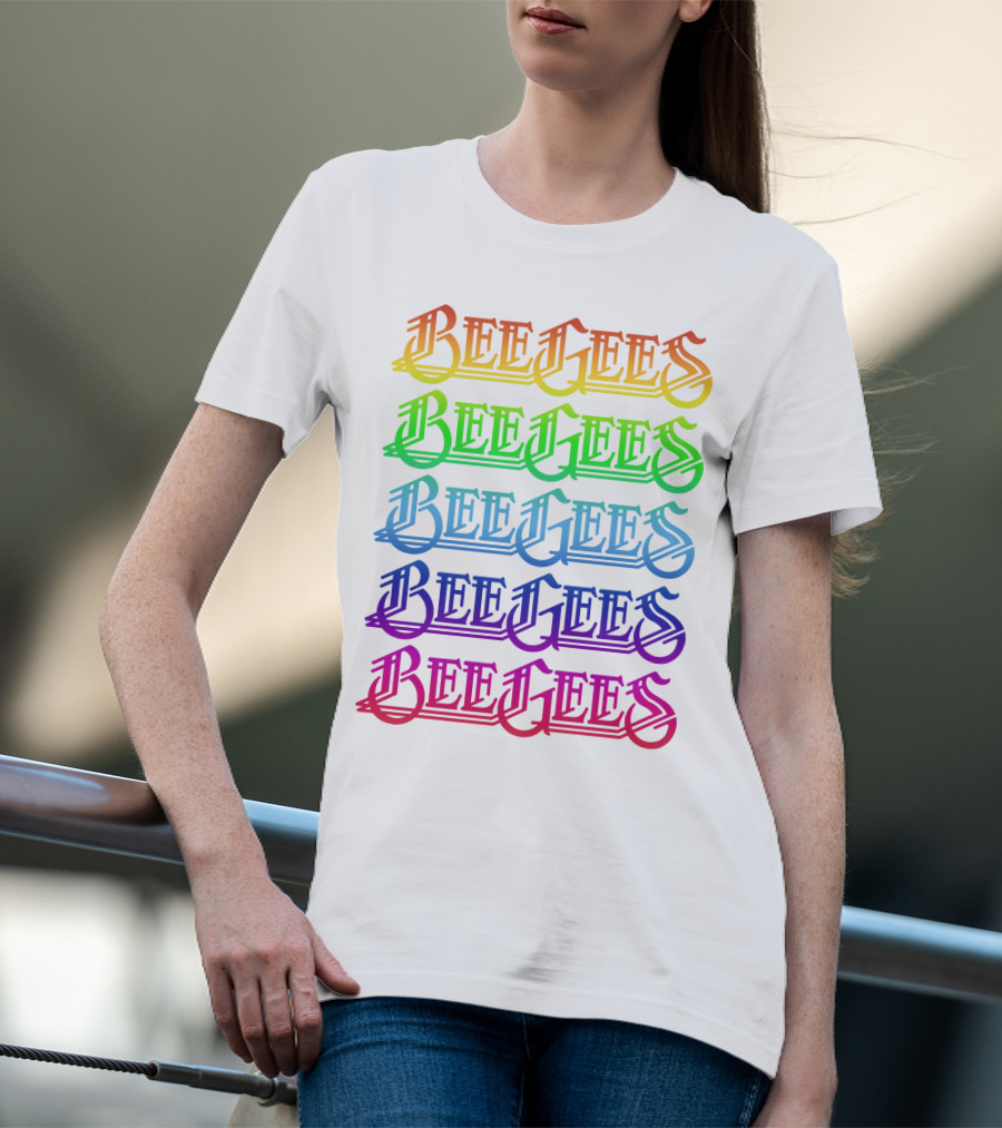 Bee Gees Rainbow T-Shirt