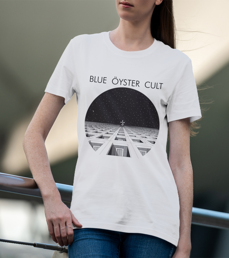 Blue Öyster Cult Imaginos Symbol Starry Night T-Shirt