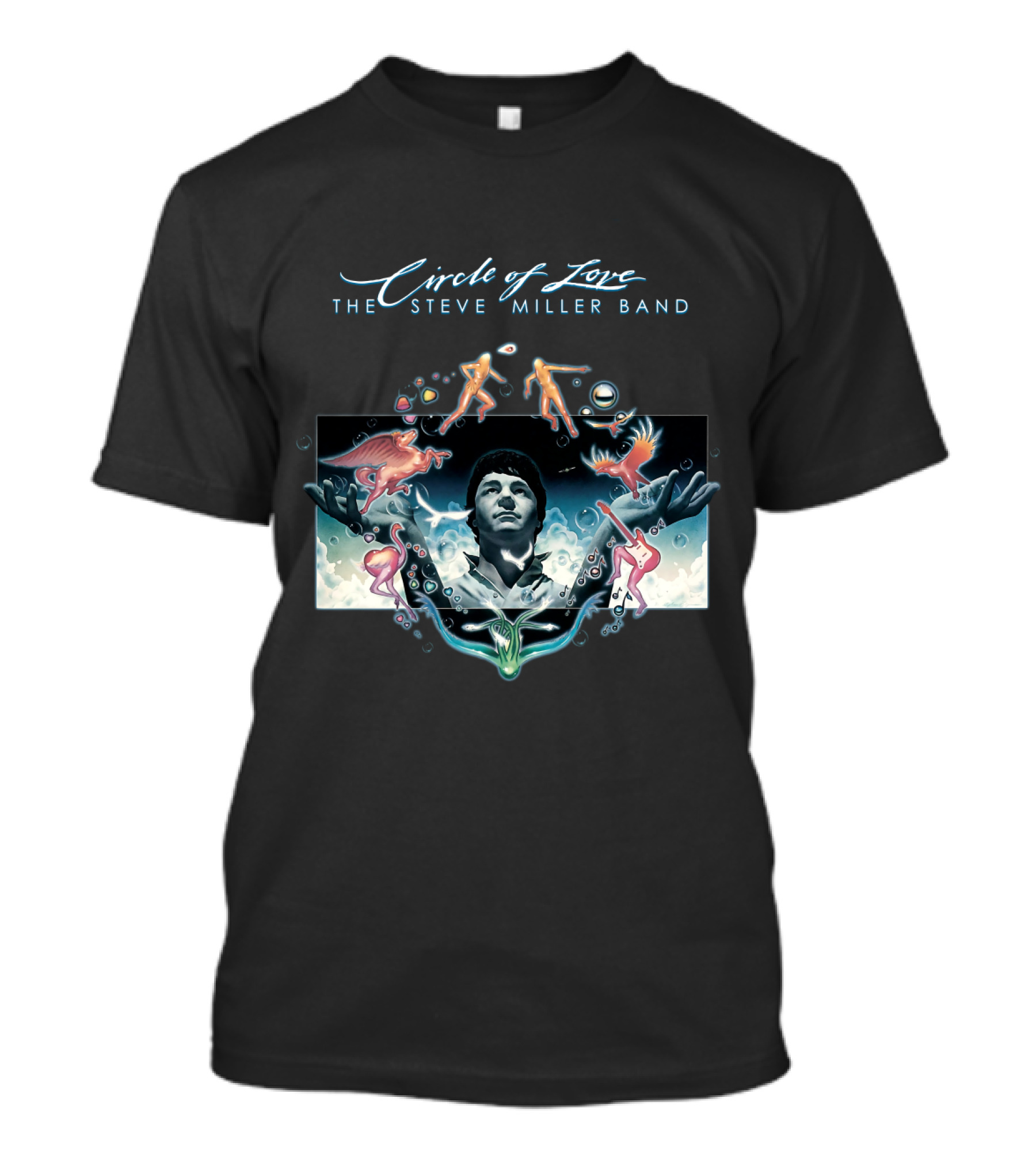 Circle Of Love The Steve Miller Band Album Cover Artwork T-Shirt