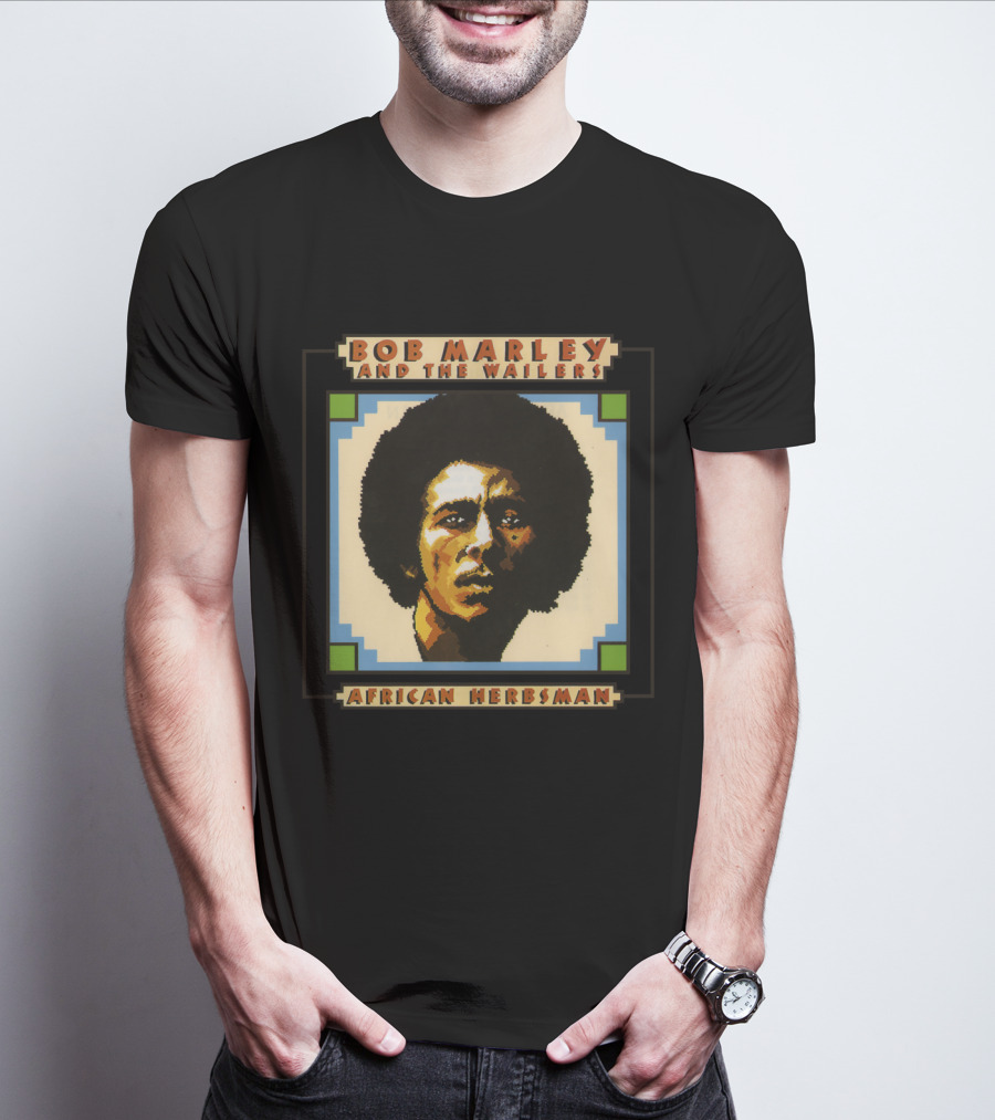 Bob Marley And The Wailers African Herbsman T-Shirt