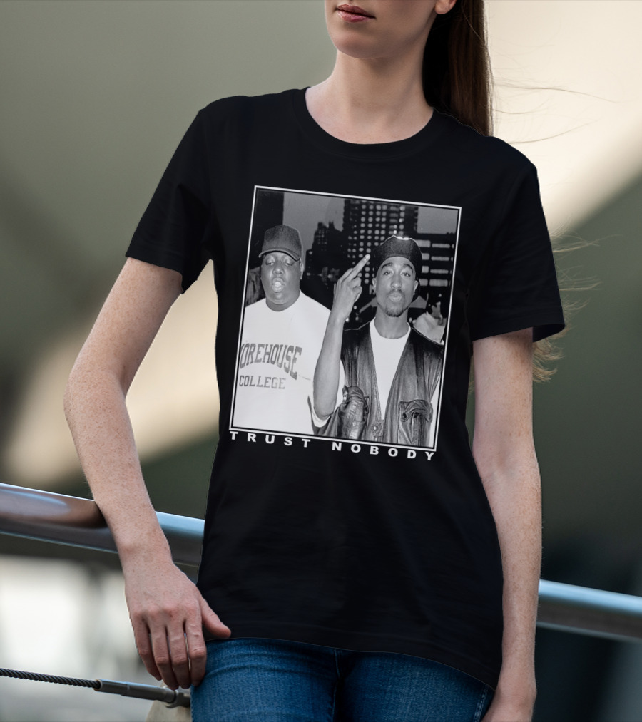 Trust Nobody Morehouse College Duo Retro T-Shirt